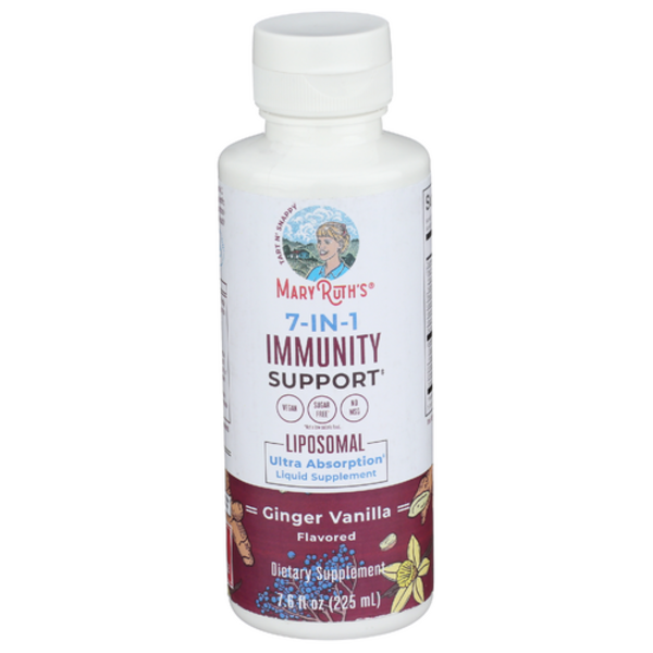 MaryRuth Organics 7-IN-1 Immunity Support Liposomal product packaging