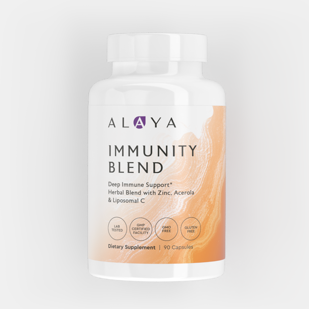 Alaya Naturals Immunity Blend product packaging