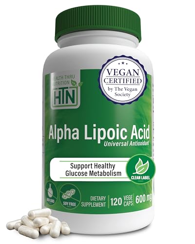 Health Thru Nutrition Alpha Lipoic Acid product packaging