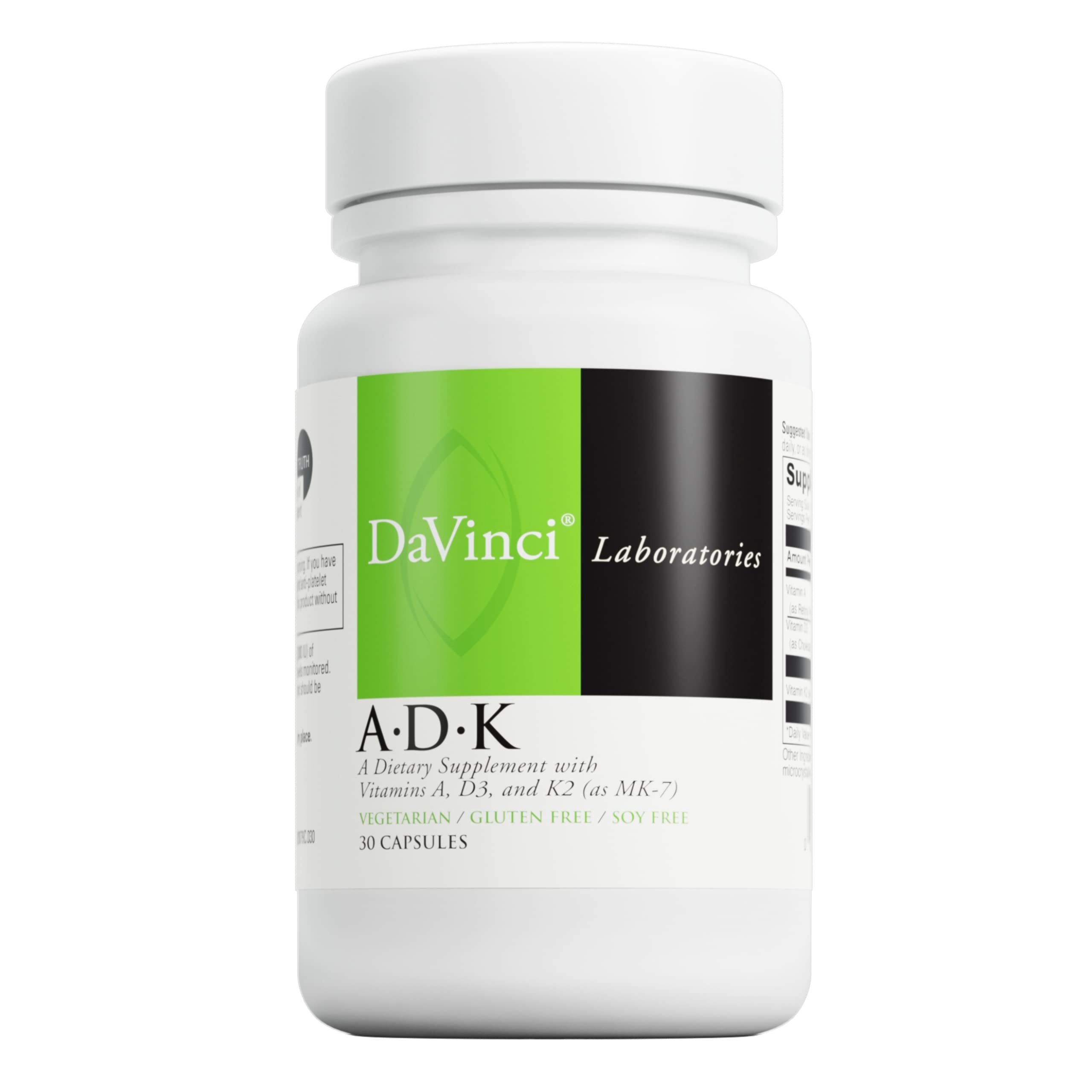 DaVinci Laboratories A.D.K product packaging