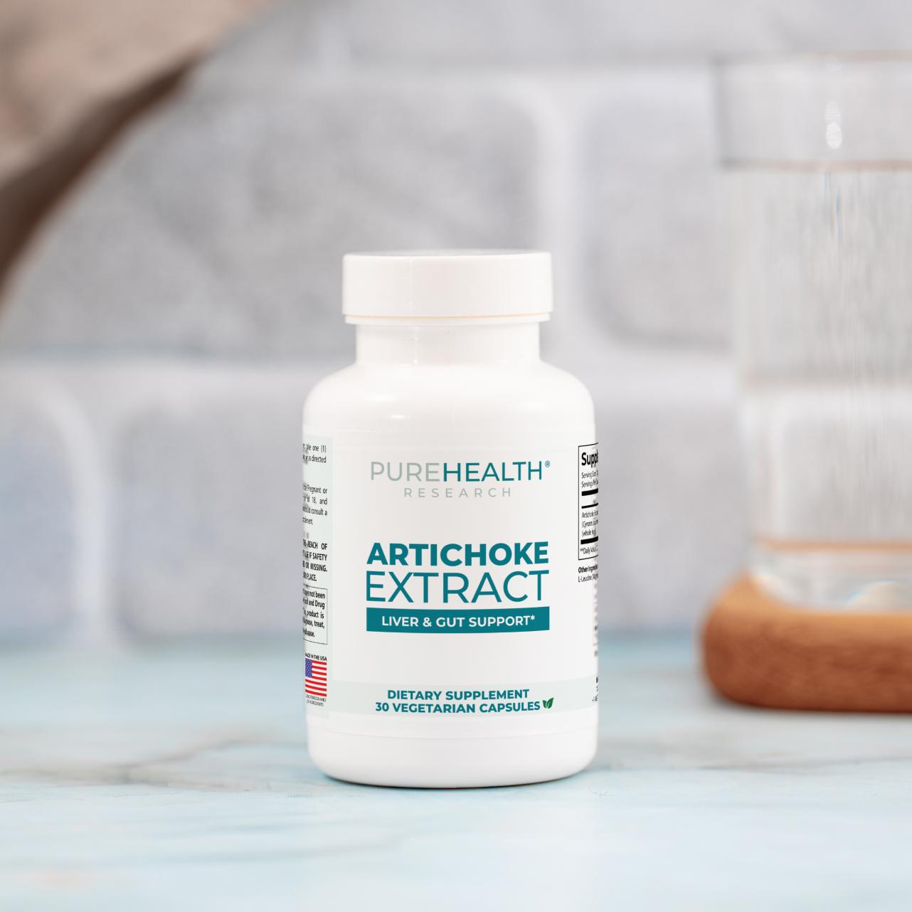 PureHealth Research Artichoke Extract product packaging
