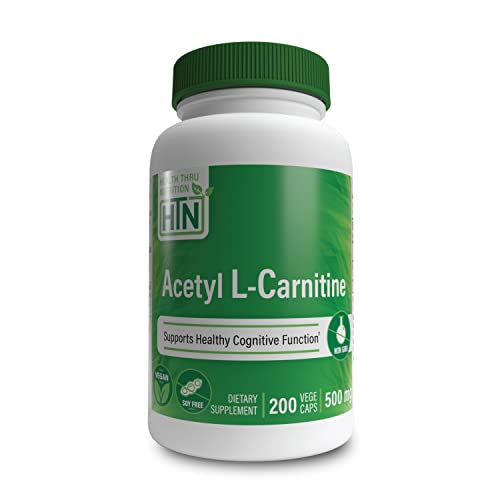 Health Thru Nutrition Acetyl L Carnitine product packaging