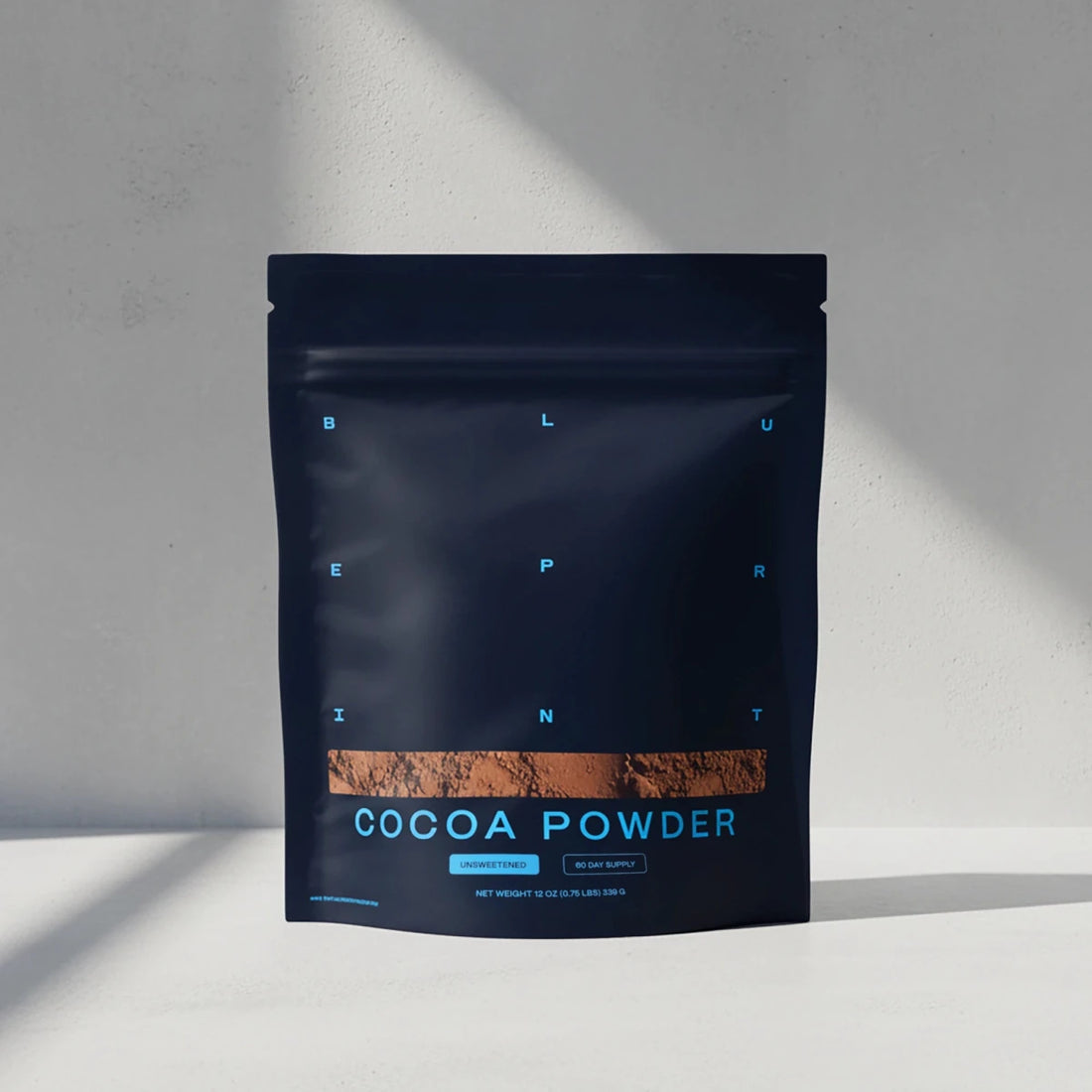 Blueprint by Bryan Johnson Cocoa product packaging