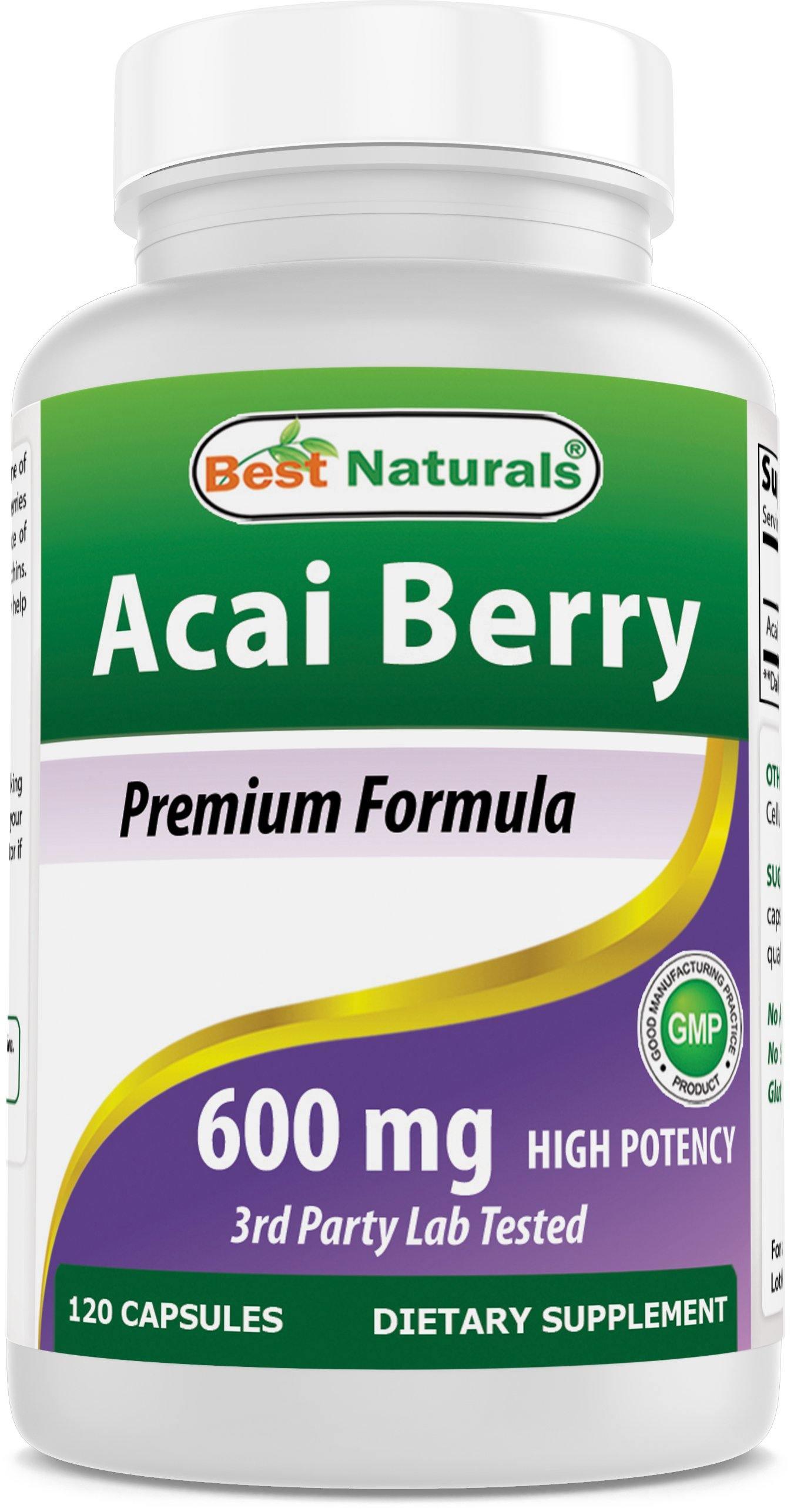 Best Naturals Acai Berry product packaging