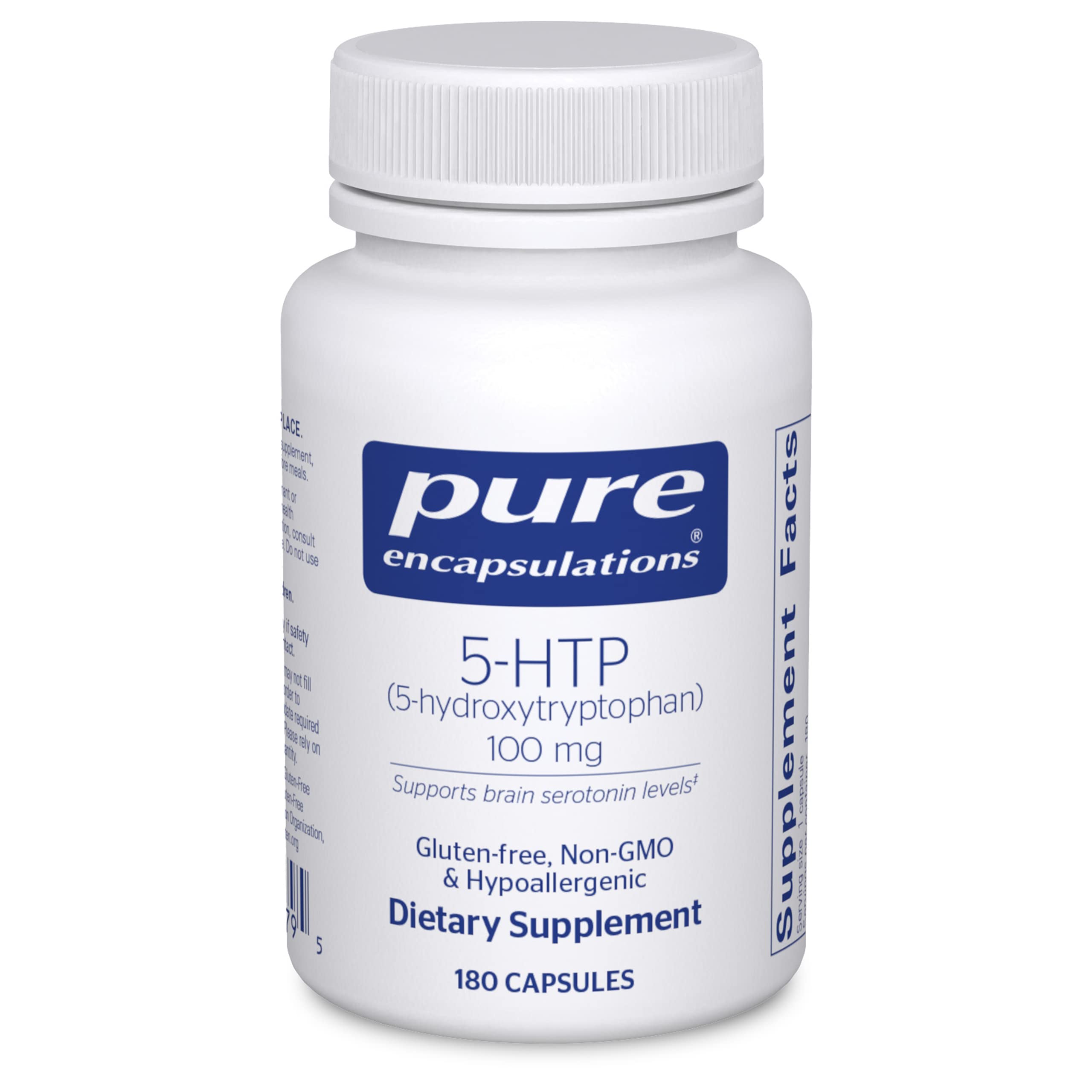 Pure Encapsulations 5-HTP product packaging