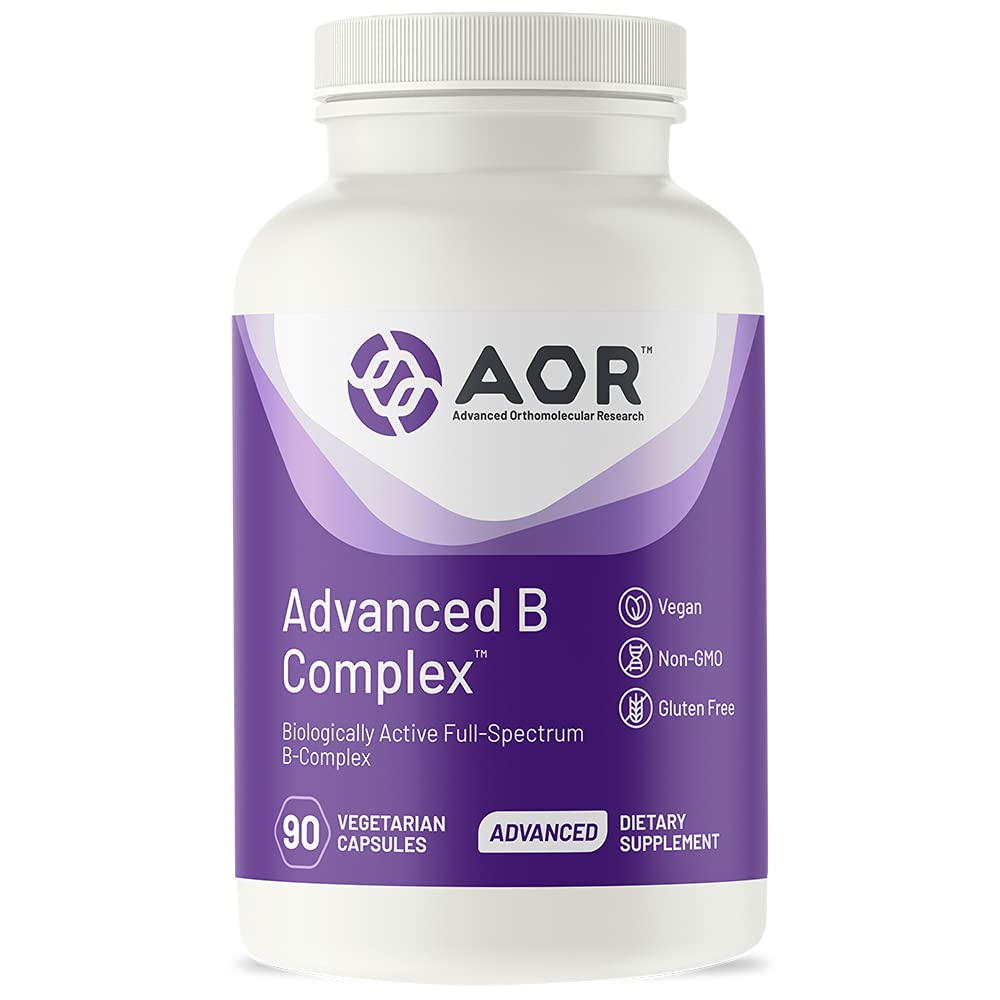 AOR Advanced Orthomolecular Research Advanced B Complex product packaging