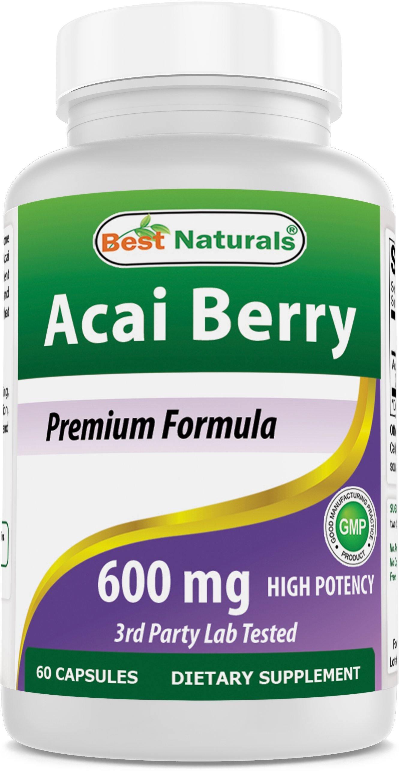 Best Naturals Acai Berry product packaging