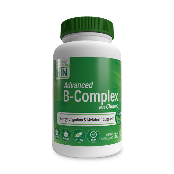 Health Thru Nutrition Advanced B-Complex product packaging
